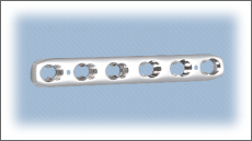 Narrow Locking Compression Plate 4.5mm